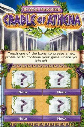 Jewel Master - Cradle of Athena (USA) (En,Fr,Es) screen shot title